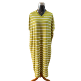 Vestido Hilo Oversize Listado